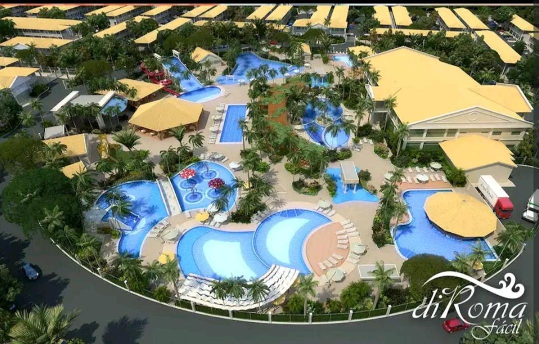 Lacqua Di'Roma Parque Com Parque Aquatico Incluso Na Diaria! Roupas De Cama E Toalhas Nao Estao Disponiveis No Servico, Devem Ser Levado Pelo Hospede! Appartement Caldas Novas Buitenkant foto