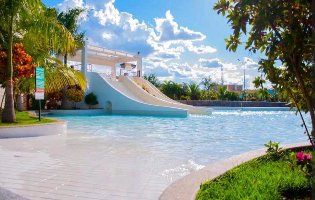 Lacqua Di'Roma Parque Com Parque Aquatico Incluso Na Diaria! Roupas De Cama E Toalhas Nao Estao Disponiveis No Servico, Devem Ser Levado Pelo Hospede! Appartement Caldas Novas Buitenkant foto